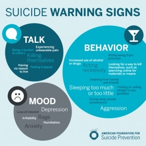 suicide warning signs